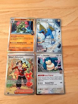 Pokémon TCG Card Lot of 4