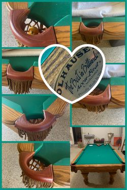 Olhausen Oak Pool table