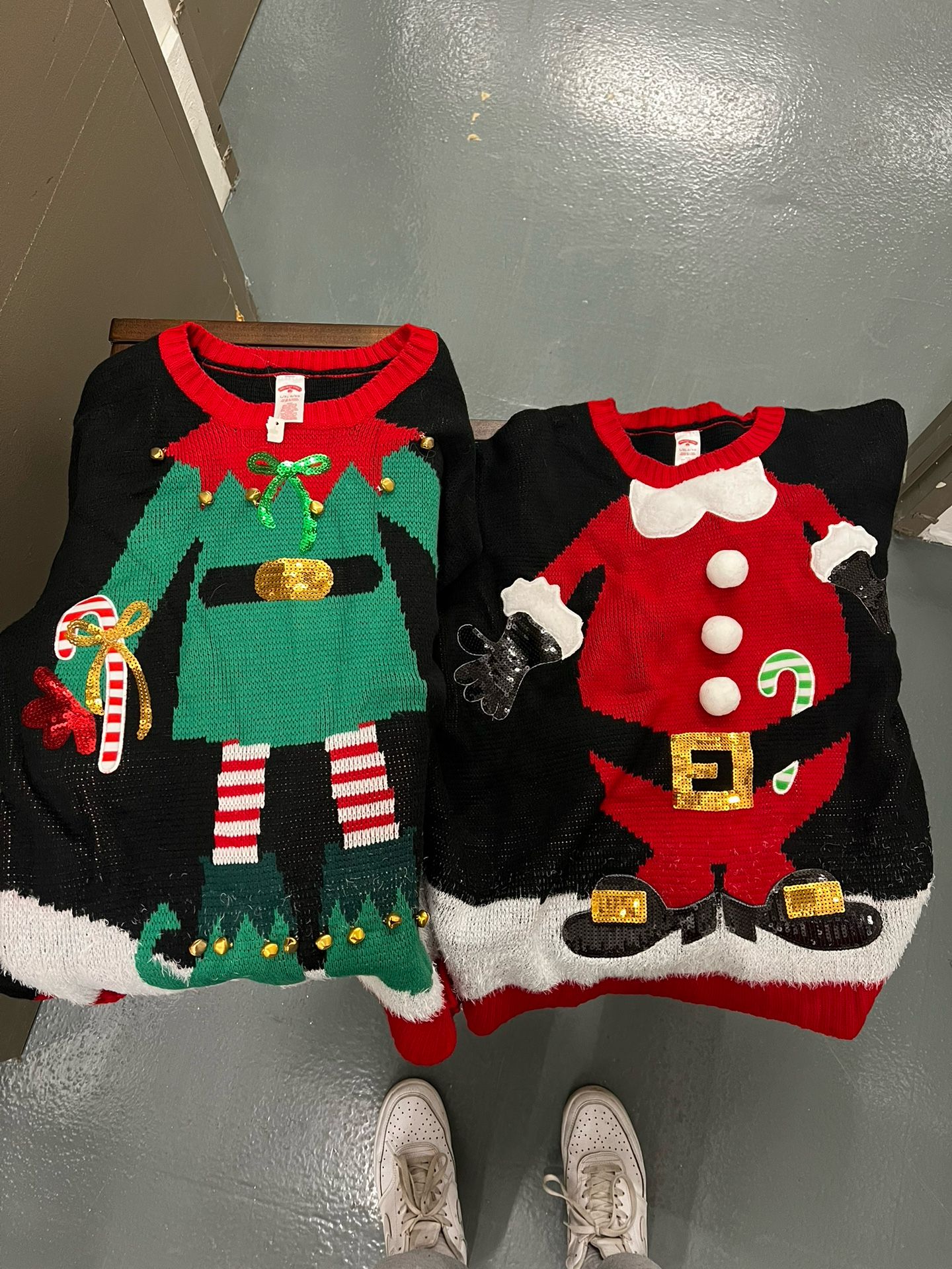 Conjoined Couples Ugly Christmas Sweater