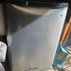 Danby Mini Fridge Stainless Steel