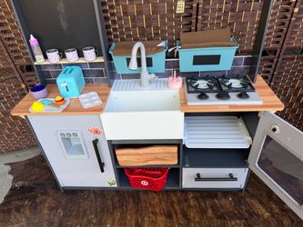 Kids Play Kitchen Set with Accessories