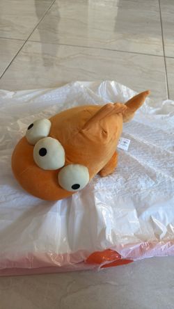 The Simpsons Blinky The 3 Three Eyed Fish Plush 15'' Goldfish