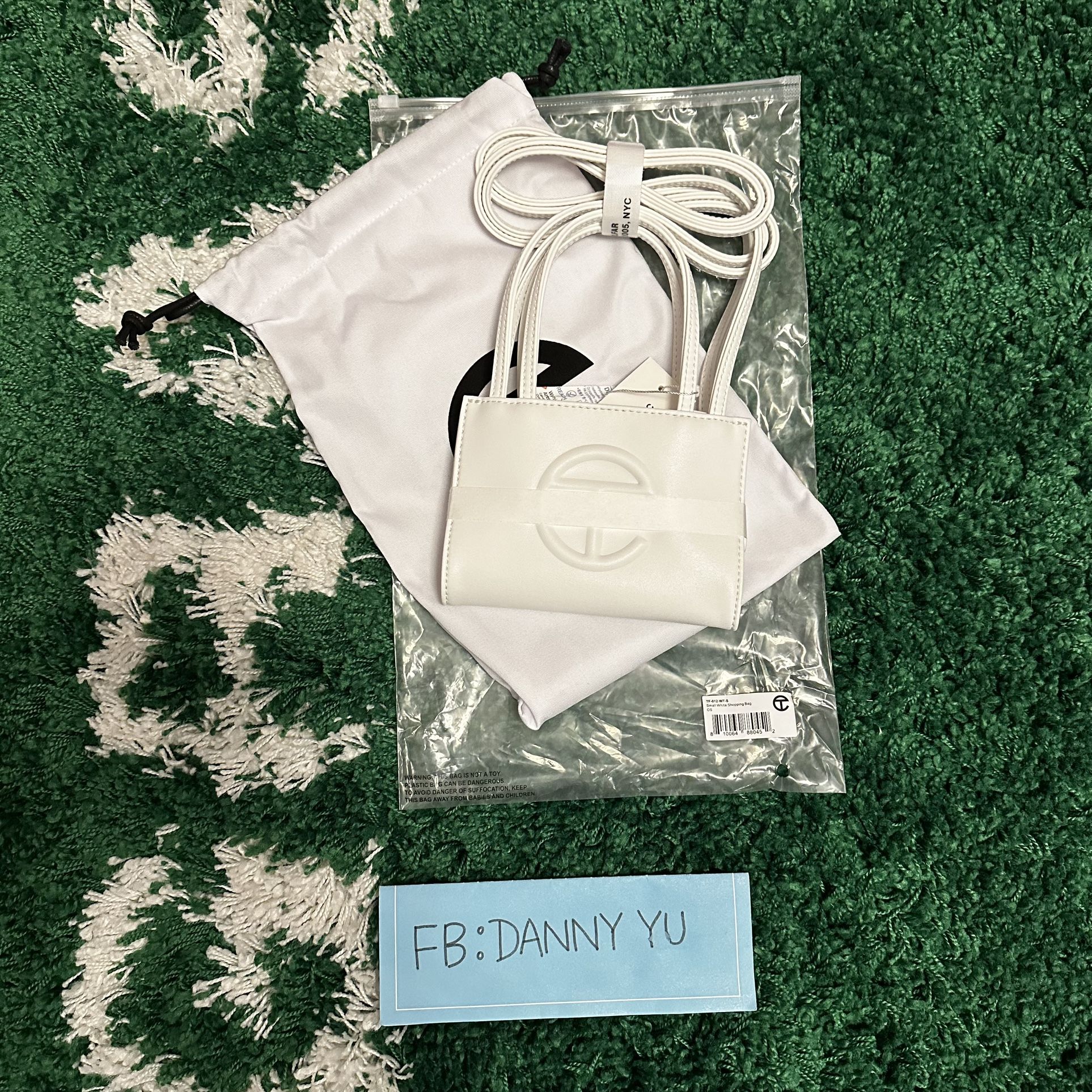 Brand New Telfar Shopping Bag Small White