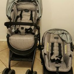 Infant CAR Seat And Stroller Combo