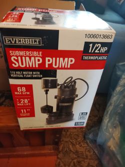 Sump pump