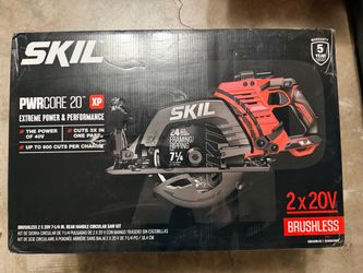 SKIL 7-1/4-in Brushless Cordless Circular Saw (Battery Included and Charger Included)