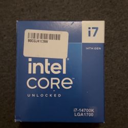 Intel Core I7 14700 14th Gen