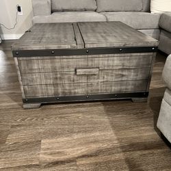 Coffee Table With Storage - $275