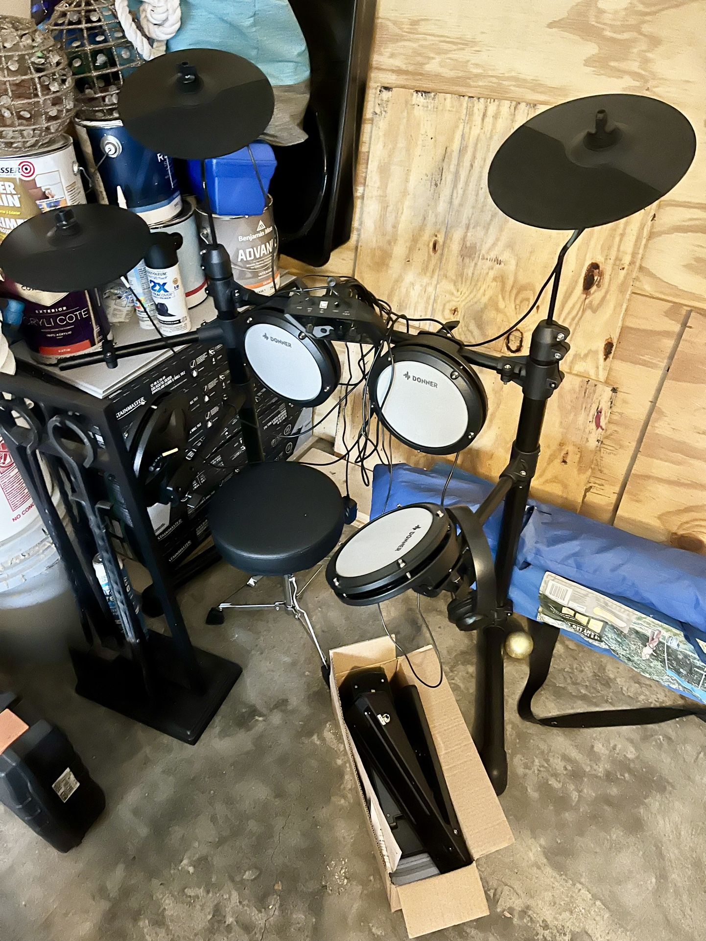 Kids Donner Electric Drum Set - Like New