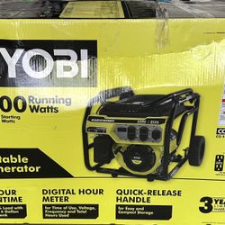 Generator BRAND NEW RYOBI 6500 $600 OBO