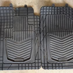 Michelin Heavy-Duty Rubber Floor Mat Set (4-Piece Set)