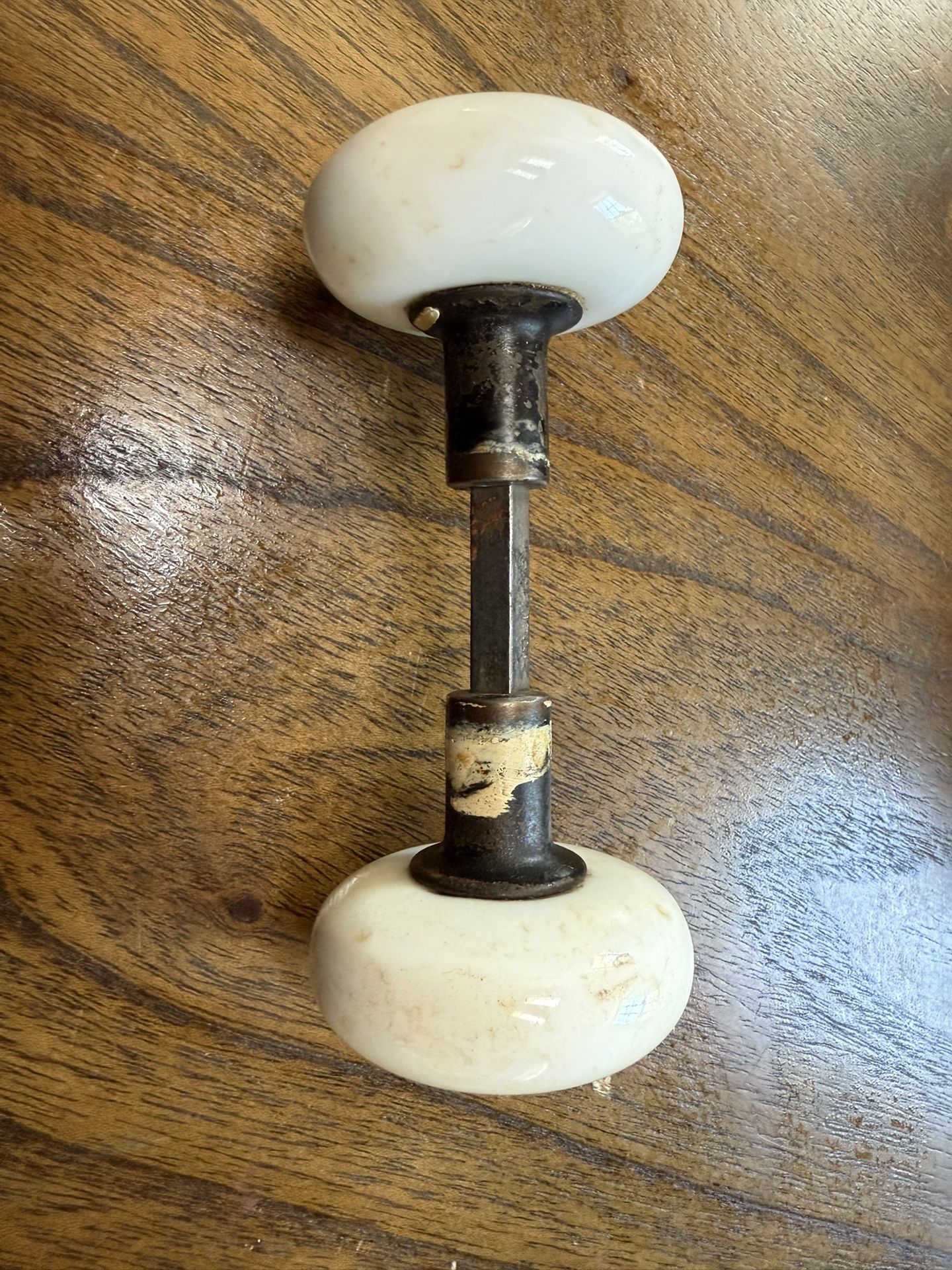 Antique White Doorknob