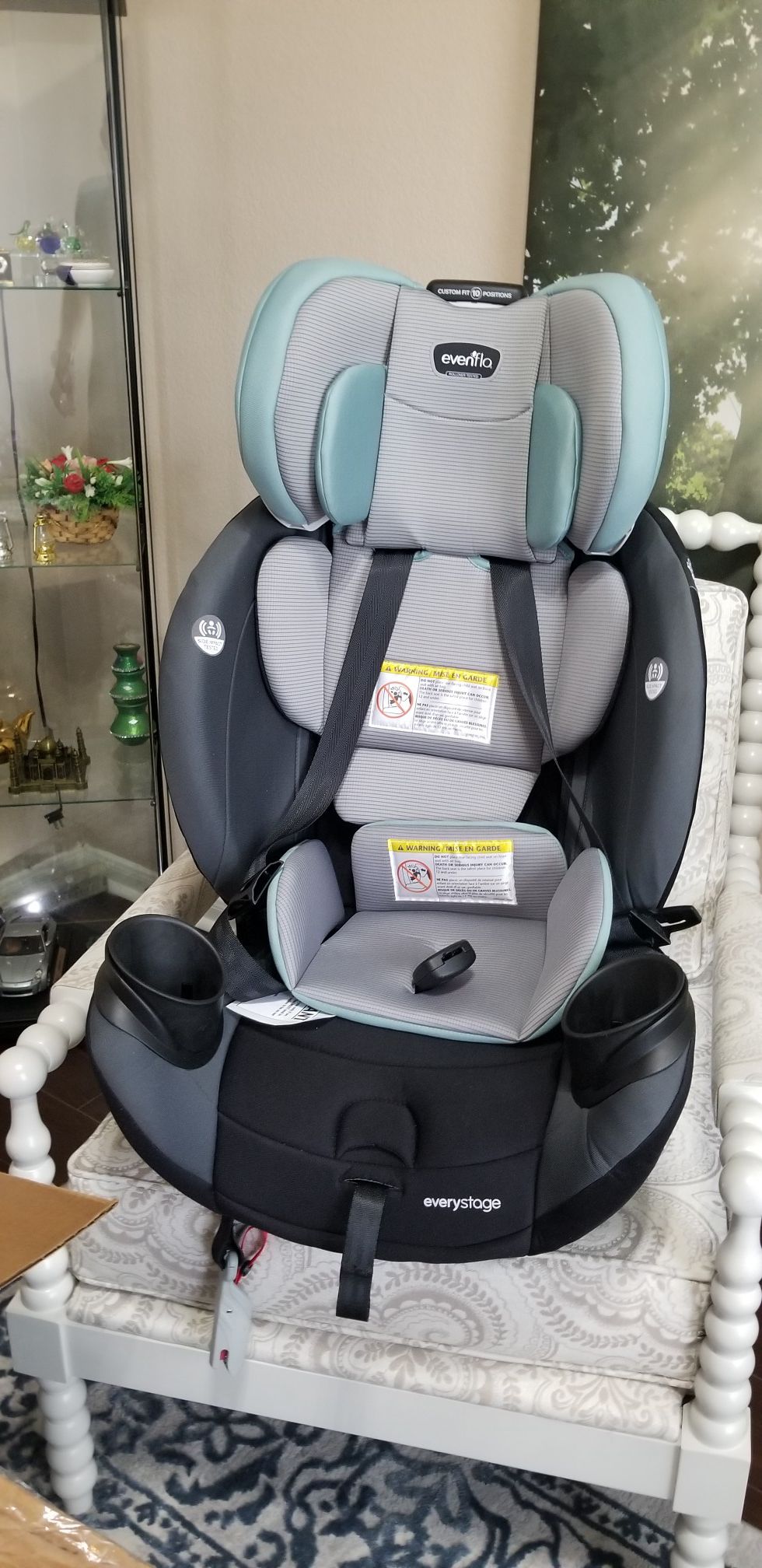 Evenflo EveryStage LX All-in-One Car Seat, Convertible Baby Seat BRAND NEW