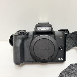 Canon M50 And Lens Extra Stuf