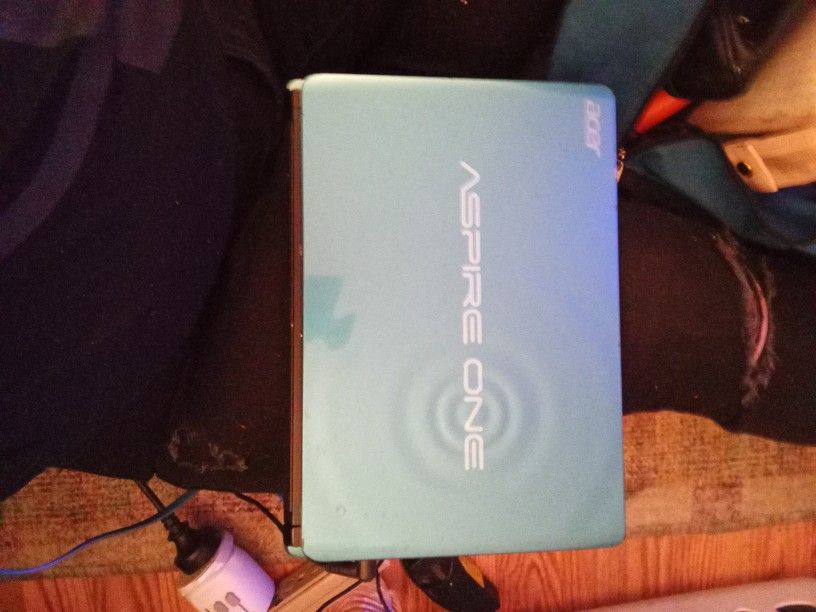 Acer Mini Laptop 2016 Teal Blue Win 7 Intel Atom