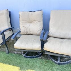 Set Of 4 Patio Chairs
