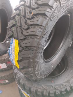 New set of tires 235 75 15 mud terrain