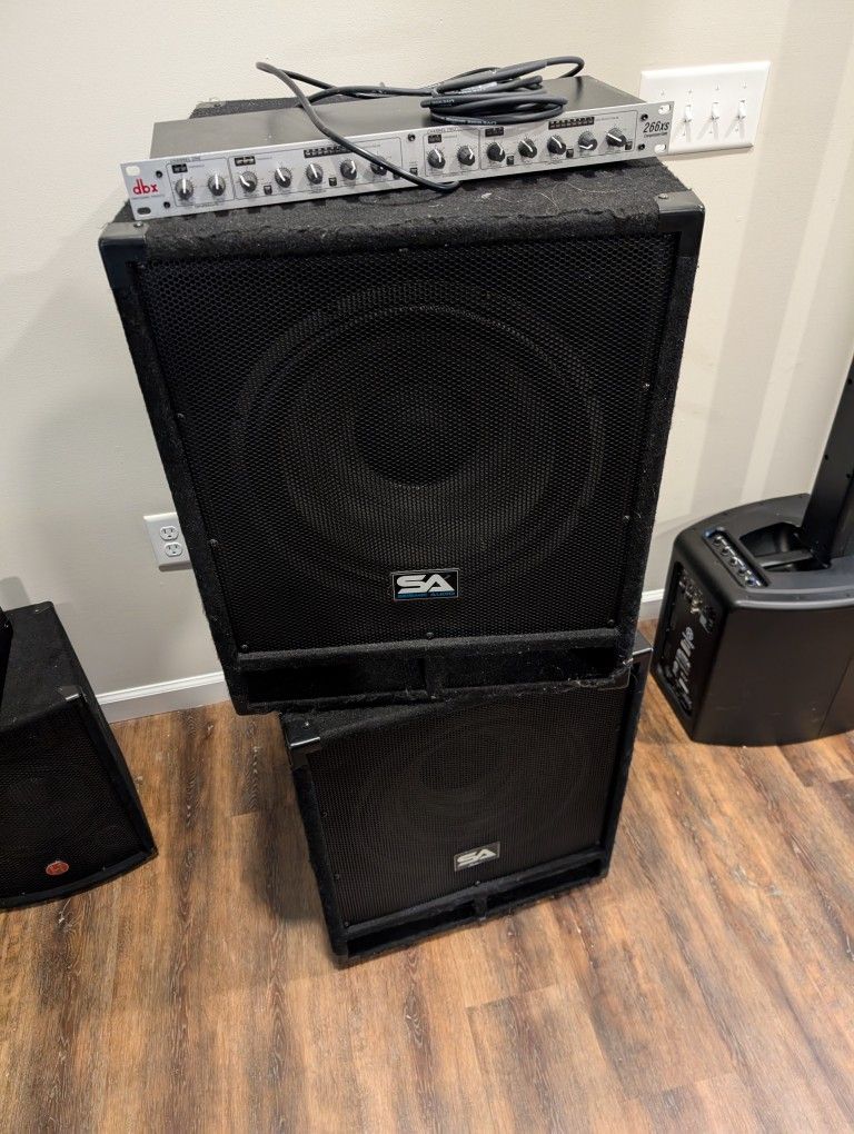 Tremor Subwoofer Pair 600W 98dB