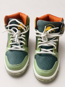 NEW PUMA x Jurassic World Rebound Mid Top Sneakers Big Kid 7 406015-01