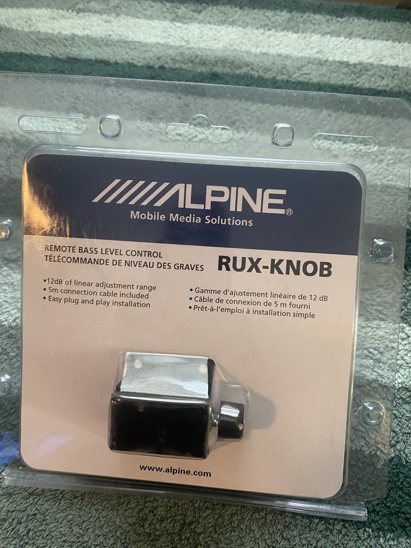 Alpine Bass Control Knob