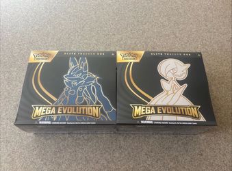 Pokémon Mega Evolutions Set of 2 ETB Sealed