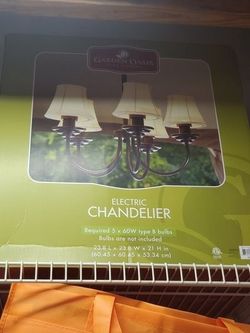 Electric chandelier brand new in box