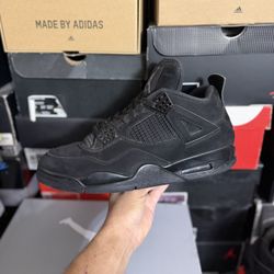 2020 Jordan Black Cat 4s size 11.5 USED But Clean