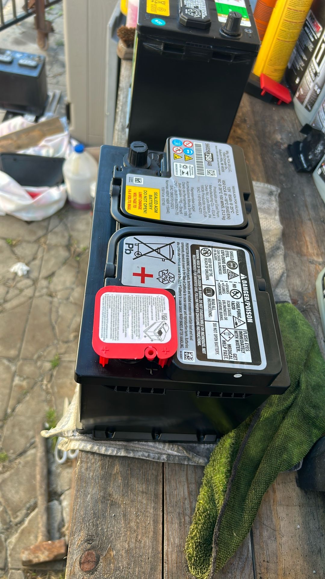 CAR BATTERY H6 AGM CCA650