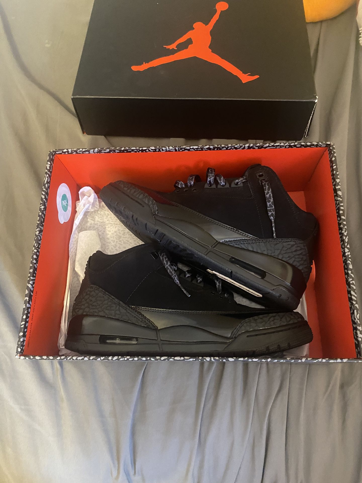 Jordan 3 Black Cats 🐈⬛ Size 8.5