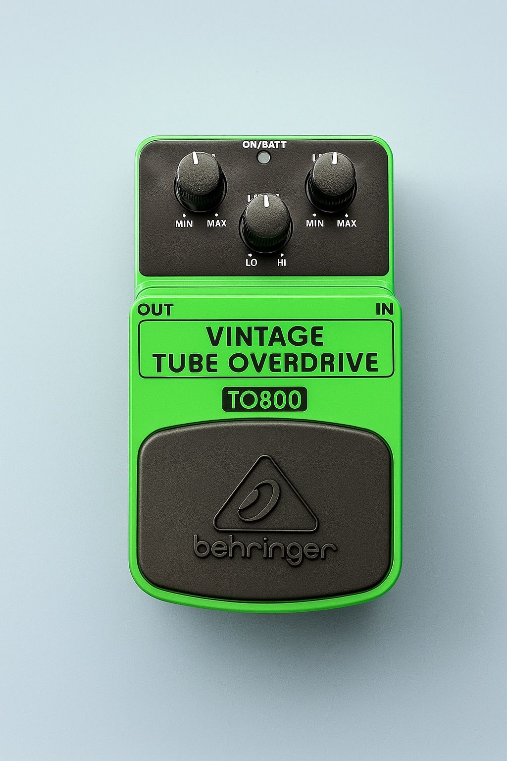 Behringer Vintage Tube Overdrive TO800 – Classic Tube Screamer Style Pedal