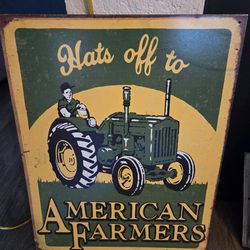 Vintagr Hats Off To America Farmers