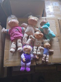 Cabbage Patch Kids Dolls Lot of 6