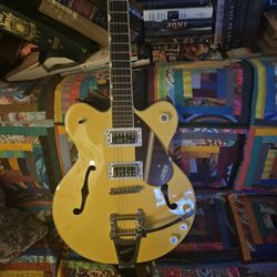 GRETSCH AND GUITAR CASE