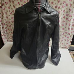 Woman's Leather Jacket 1x