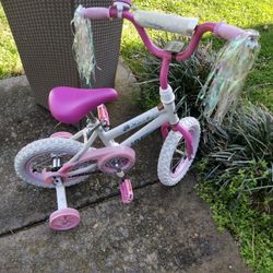 12 And A Half Inch Kids Bike With Training Wheels