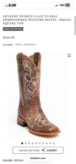Brown boots