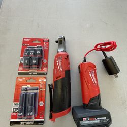 M12 Ratchet , Topoff & Battery