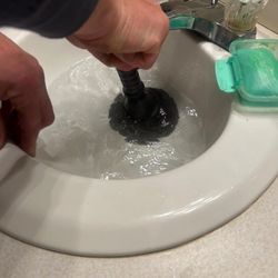2PCS Sink & Drain Plunger for Kitchen Sinks, Bathroom Sinks, Showers, and Bathtubs. Small and Strong Design with Large Bellows Commercial & Residentia