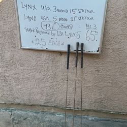  Golf clubs palos de golf 