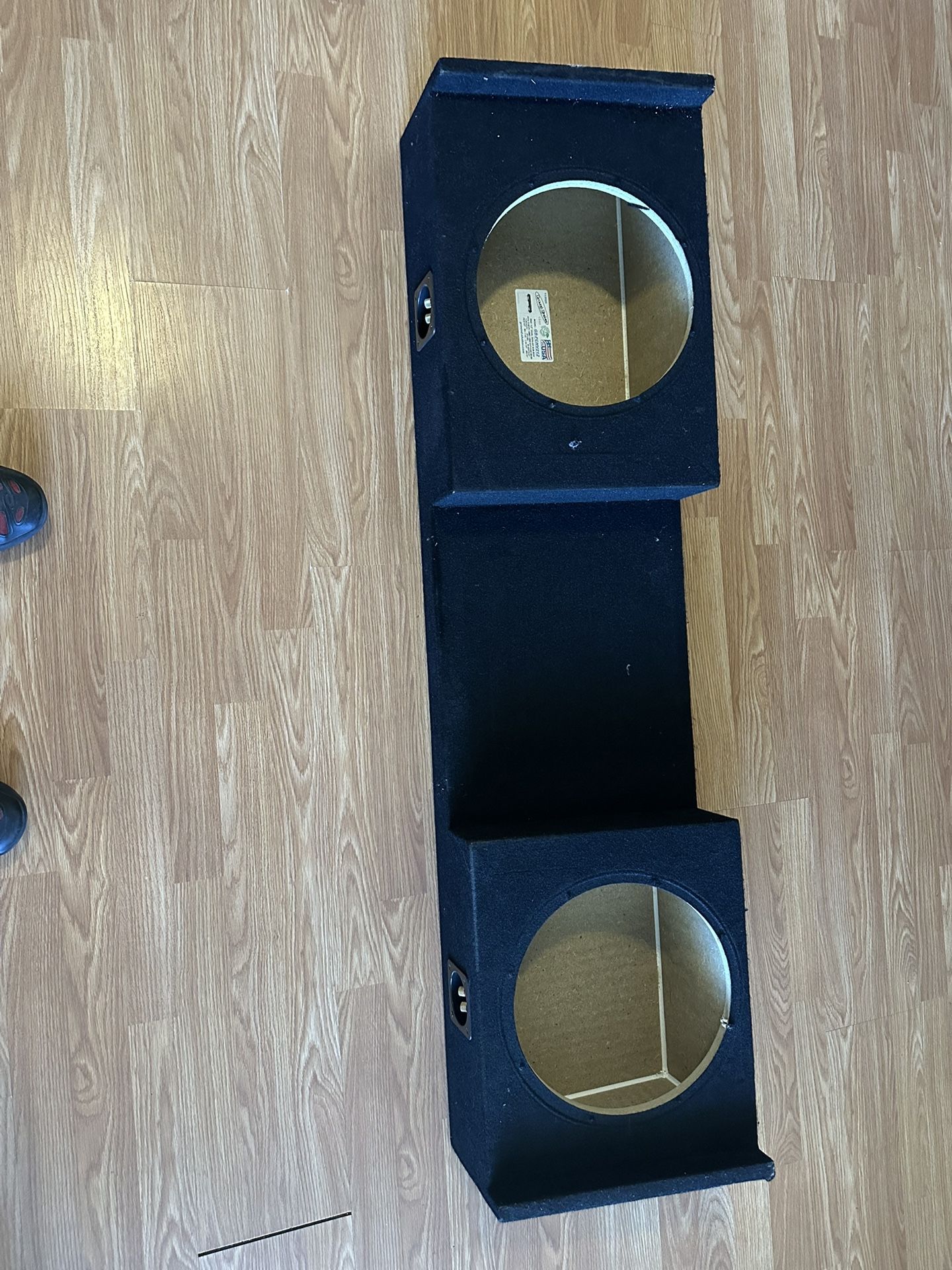 Dual 12in Subwoofer Box