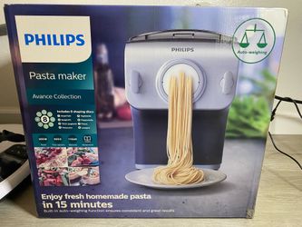 Philips Premium Automatic Pasta Maker HR2358 Gray New In Box Sealed HR2358/05