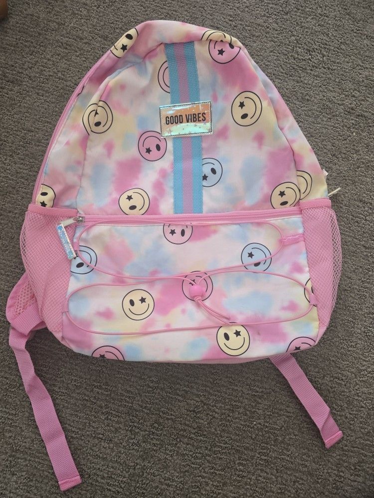 Girl's Pink Backpack