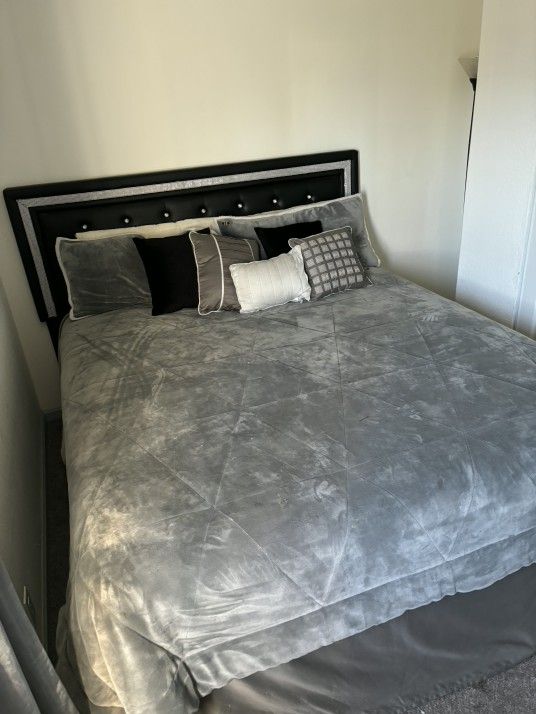 California KING Headboard/ Mattress/ Box Spring/ Frame