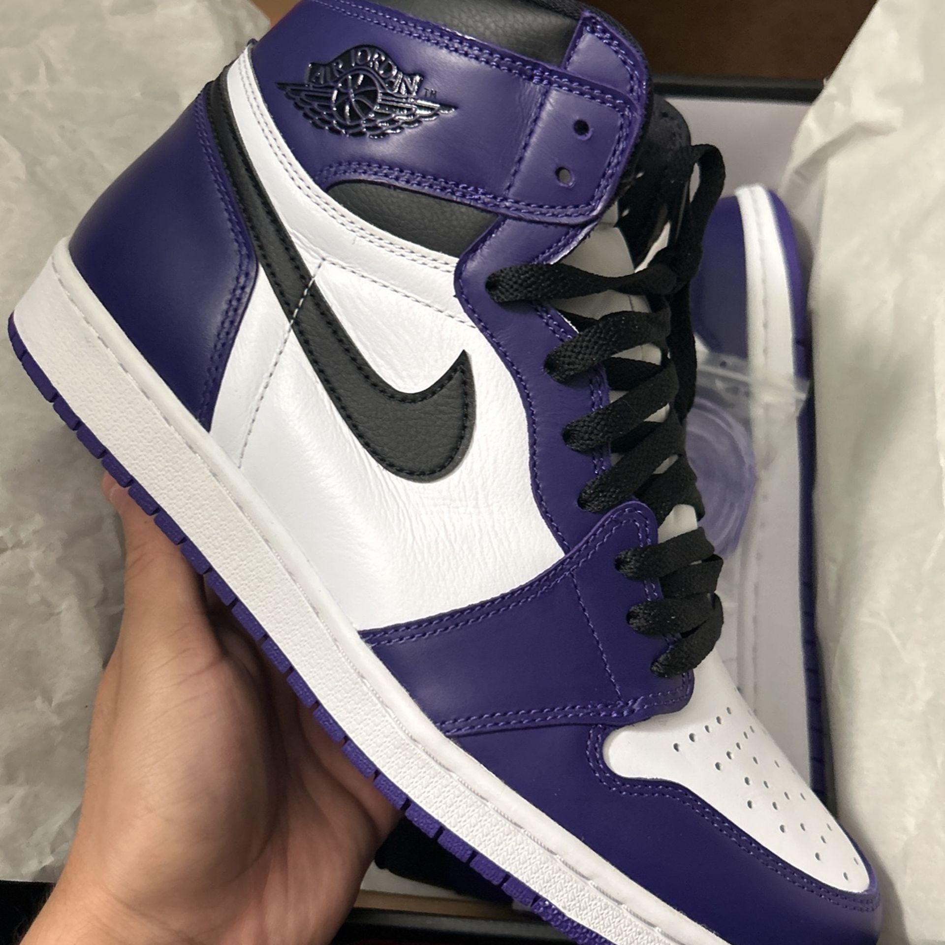 jordan 1 court purple for sale
