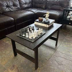 Coffee table solid wood