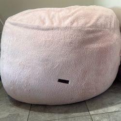 PINK BEAN BAG CHAIR!!! Queen Sized!