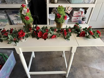 Red Flowers For Crafts 