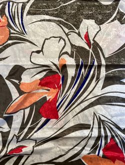 Lightweight floral fabric