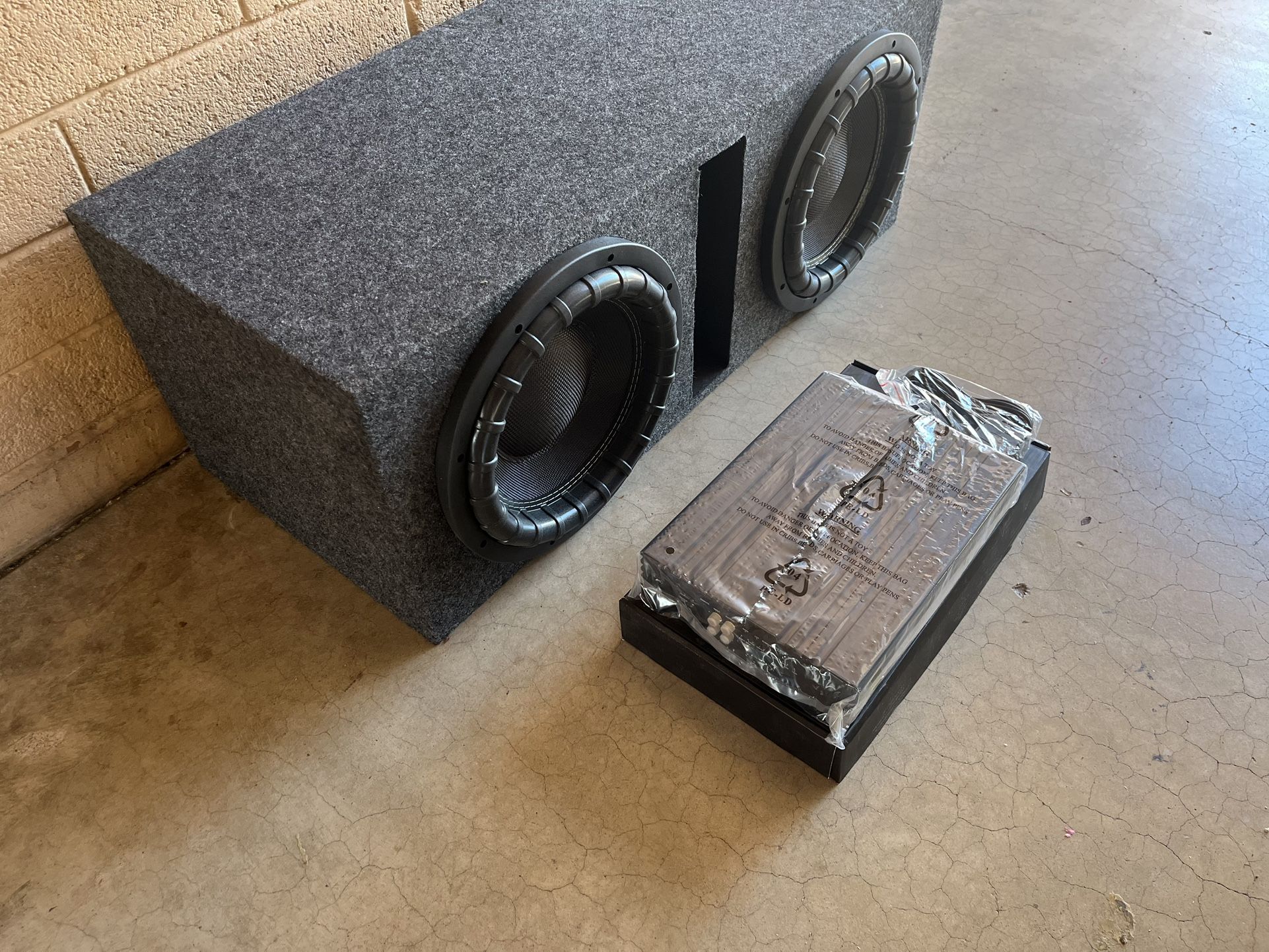 Mrmusicman Audio 2-12 Bass Package - $500