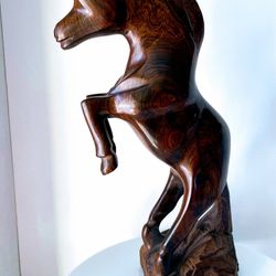 Wood Carved Horse